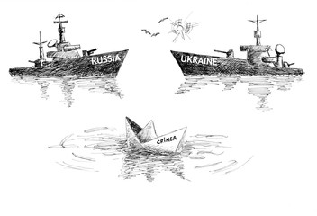 Crimea Problem Concept