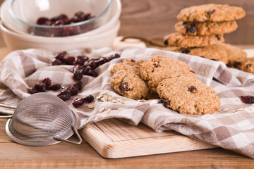 Oatmeal cookies.