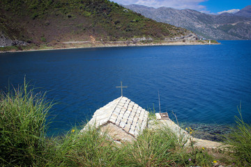 View of Kotor gulf coast, Montenegro