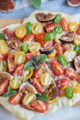 Tomaten Pizza 