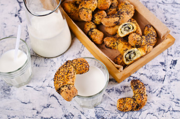 Traditional crescent rolls