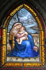 Vierge ˆ l'Enfant.