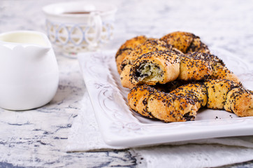 Traditional crescent rolls