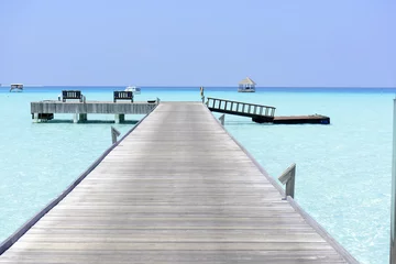 Fotobehang maldives beach © senai aksoy