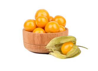 Physalis berries in bowl