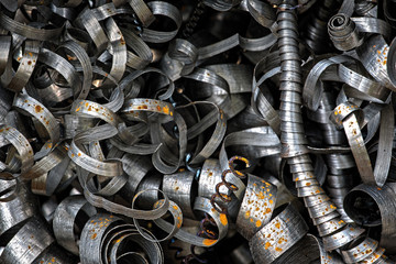 Steel shavings