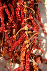 dried red peppers