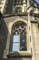 Obraz premium architectural fragments of St. Olha and St. Elizabeth Church, Lviv, Ukraine