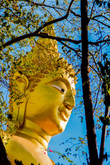 Head of Big Buddha statue at Pratumnak Hill Pattaya
