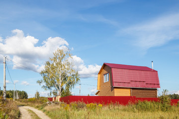 Строительство деревянного дома © Тищенко Дмитрий