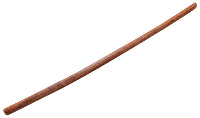 bokken Japanese wooden sword isolated