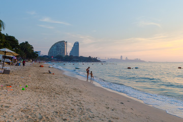 View of Wong Amat Beach Pattaya