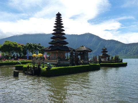 Beautiful temple in Bali