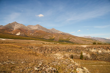 Autumn mountains.