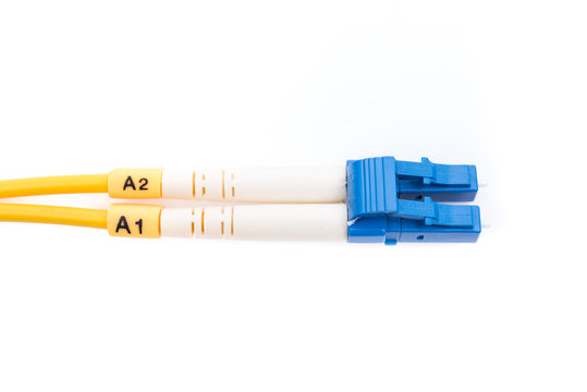 Fiber optic cables single mode LC isolated