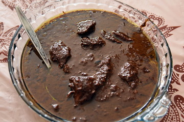 Iranian traditional cuisine, Fesenjoon meal