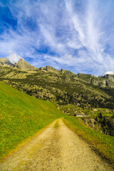 Fototapeta na wymiar wonderful landscape in the Alps, Switzerland