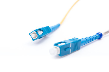 Fiber optic cables for network isolated