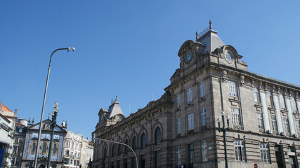 Panoramic view and beauty of Porto city, Portugal