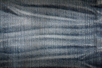 Denim jeans texture or denim jeans background. Old grunge vintage denim jeans. Stitched texture denim jeans background of jeans fashion design.