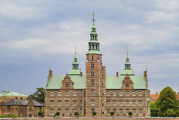 Fototapeta premium Traveling in the famous Rosenborg Slot, Copenhagen