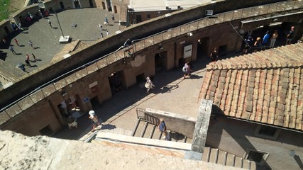 Castel Sant'Angelo dall'alto