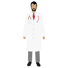 Fototapeta premium Doctor in uniform