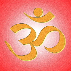 om or aum hinduism symbol