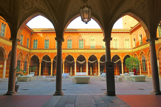 Trecchi Palace,Cremona, Italy