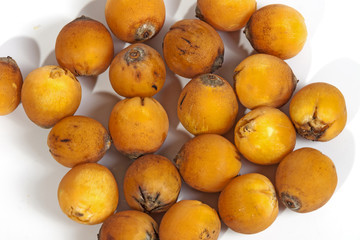 Collection of Natural Ripe Orange Palm Dates