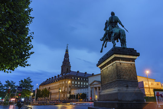 The Historical Statue Of Absalon