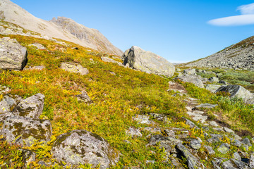 Fototapeta na wymiar Landscape, Sunnmore Alps - Norway