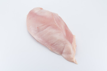 Raw chicken breast fillet