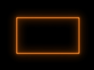 Abstract Light Effect Element Design on Black Background
