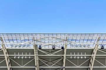 Foto auf Acrylglas Stadion Moderne Stadiondachkonstruktion