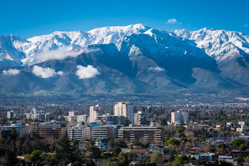 Cityscape of Santiago de Chile