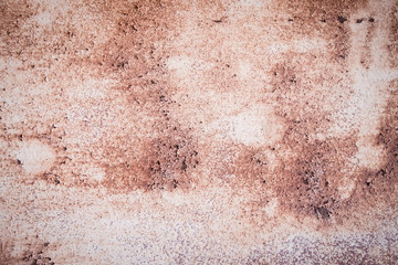 Rusted texture with red and white colors