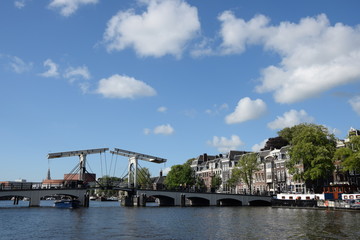 Obraz premium Magere Brug in Amsterdam