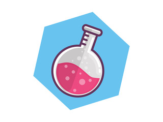 Round Chemical Lab Flask