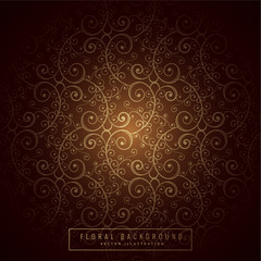 premium floral background design