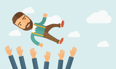 Successful businessman