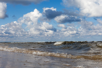 Fototapeta na wymiar Baltic sea water.