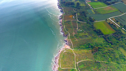 Côte près de Préfailles © altitudedrone