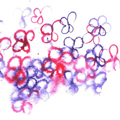 Watercolor stains, water vector backgrounds.