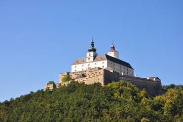 Fototapeta na wymiar Castle Forchtenstein in Austria's Burgenland