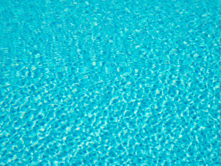 Texture of water waves on tiles structural of swimming pool