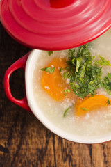 Soup with millet and vegetables