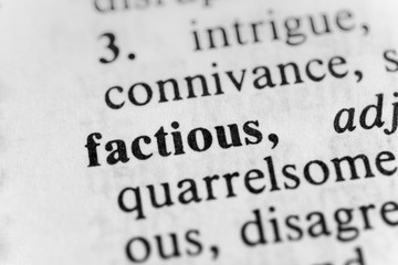 Fototapeta premium Factious