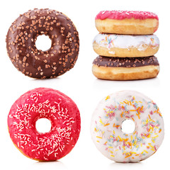 Set donut cakes