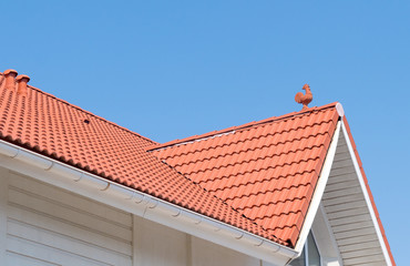 house from a red brick